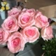 9 hoa hồng nhân tạo, hoa giả, hoa hồng, hoa lụa, bó hoa cưới, đường cưới, hoa, hoa handmade, hoa lớn - Hoa nhân tạo / Cây / Trái cây