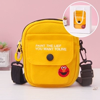 Желтая сумка через плечо, подарочная коробка