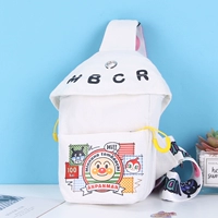 Белая сумка через плечо