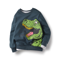 Childrens clothing 2021 spring new boy sweatshirt long sleeve cotton child casual Childrens pullover jacket loose