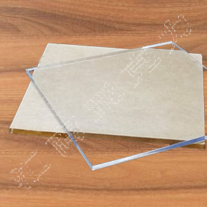 Transparent pressed crystal plate PMMA board supports custom size to cut spot supply