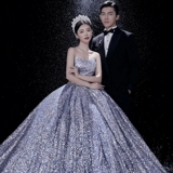 Реквизит для фотографии для влюбленных, блестки для ногтей, топ без лямок, свадебное платье без рукавов, новая коллекция