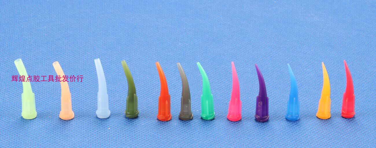Point Gum Needle TT Full Plastic Skew Point Glue Needle Tube Point Glue Conical Needle Tip Dispenser Bend Needle To Glue Needle