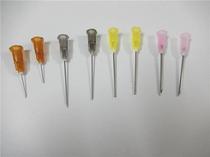Dispensitive beveled plastic needle Experimental tip needle Point ink injection oil injection needle