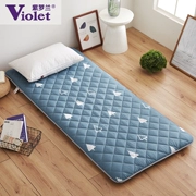 Violet ký túc xá sinh viên phụ tatami nệm dày nệm đơn 1,5 1,2m 0.9m nệm đứa trẻ được bọc - Nệm