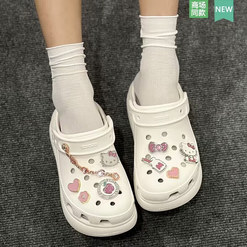 New Crocs Accessories, Hole Shoe Charms, Crocs Shoe Decorations, Zhibixing Accessories, DIY Textured Metal