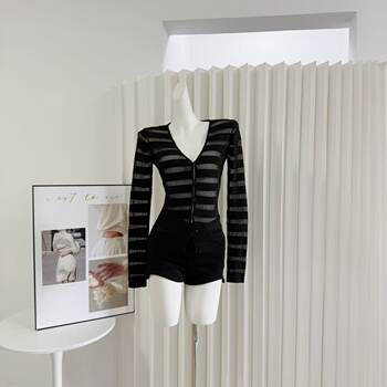 Popw Night Elf Soft Cardigan, Easy to Wear, Delicate and Comfortable, Good Fit, Slimming and Versatile Jacket