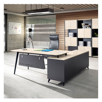 Miaolun desk modern simple large Class 2 4 M manager Table 1 8 m main management table 1 6 M boss table and chair