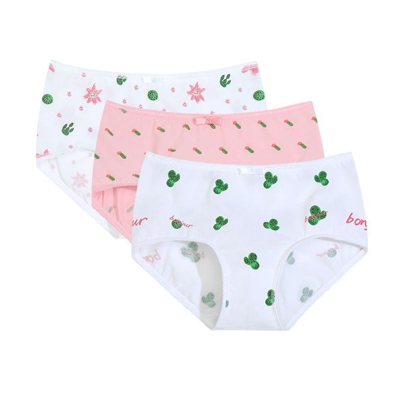[USD 18.37] David Anne 80pcs Children's Underwear Girls Cotton Triangle