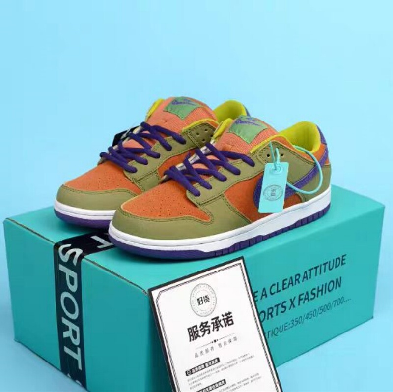 Putian Official Website A.J Men's Low-Top Sneakers Ugly Duckling Dunk Trendy Sports Versatile Casual Shoes Unisex Model