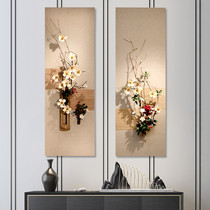 Creative new Chinese retro wall decoration pendant porch wall decoration living room wall decoration hanging decoration background wall home wall hanging