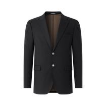 SHANSHAN Shanshan Mulberry Silk Suit Jacket Mens Business Single Suit Professional Wear 2024 Autumn New Black Suit