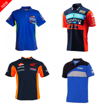  New motorcycle riding racing T-shirt mens lapel short-sleeved off-road motorcycle culture team uniform quick-drying polo shirt