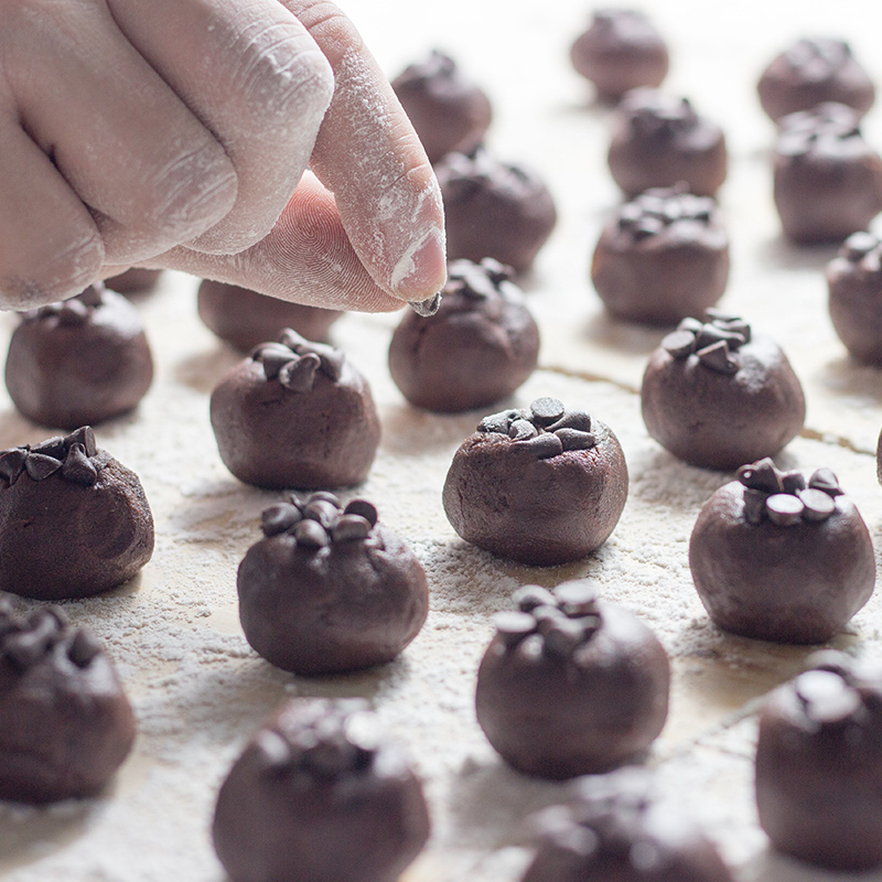 Full 29 ~ Cocoa Chocolate Bean Curioc ~ High Face Value Eaten Snacks Handmade Small Cookies Small Package Boxed