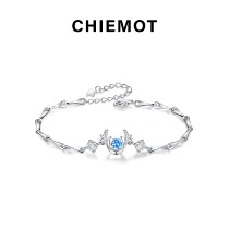 A deer road with your pure silver bracelet girl bracelet jewellery minimalist advanced sensual gift giving girlfriend wife bestie