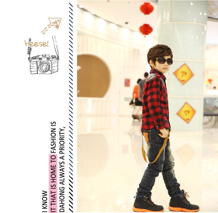 Chemise garcon à manche longue - Ref 2075036 Image 27