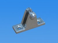 2 Marine Hardware Yacht Accessories 316 Stainless Steel Mountain Flat - bottom manufacturer direct sales