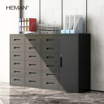 Hmann Cabinet Tin Cabinet Large Capacity Multi Bucket Cabinet File Cabinet Short Cabinet Office Cabinet Steel Drawer Cabinet With Lock