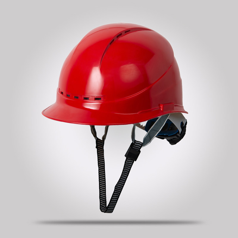 Каска Shield Guard DS-302 красная, европейский стиль
