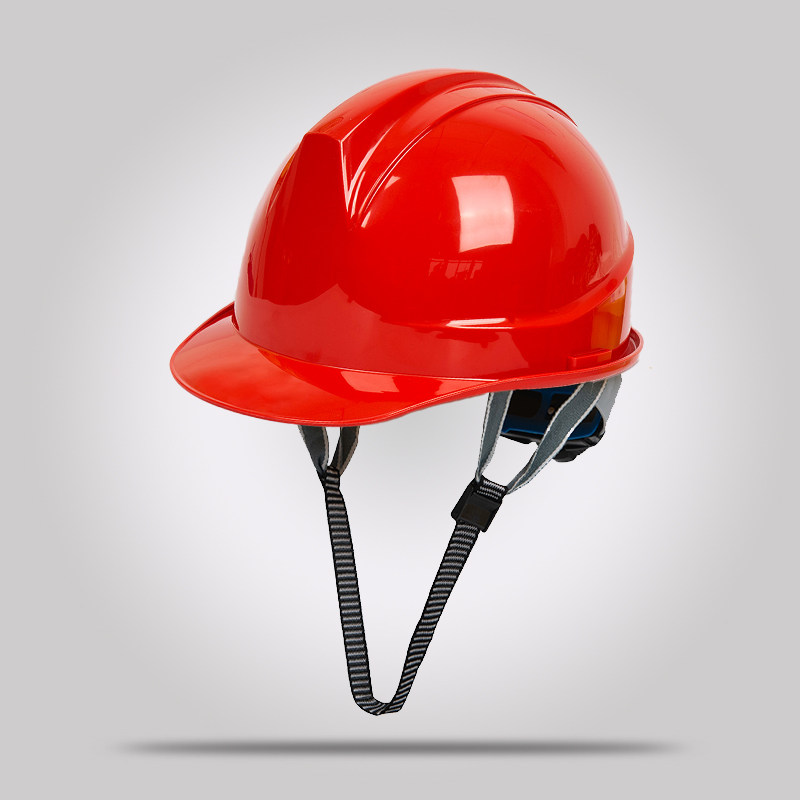Каска Shield Guard DS-302 красная, однолинейная вентиляция