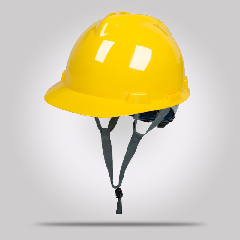 Каска Shield Guard DS-302 желтая, трехканальная вентиляция