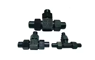 Factory direct marine hydraulic steering gear accessories high pressure tee