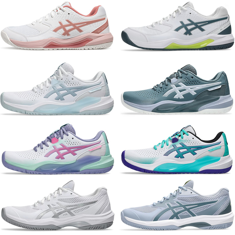Authentic Asics Tennis Shoes Challenger 15 Professional Game Ff Men's and Women's Wear-Resistant Breathable Sports Shoes
