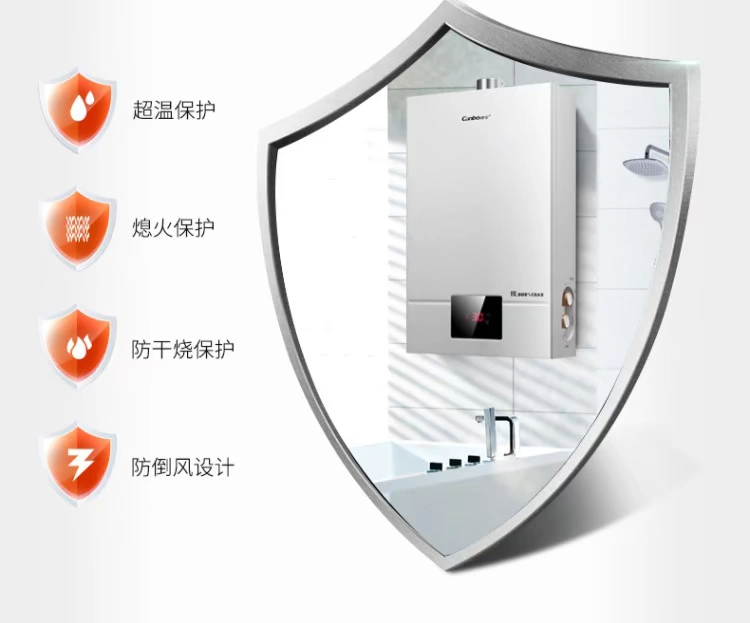 Máy nước nóng khí đốt tự nhiên Canbo Kangbao JSQ16-QE01X 8 lít gas LPG - Máy đun nước