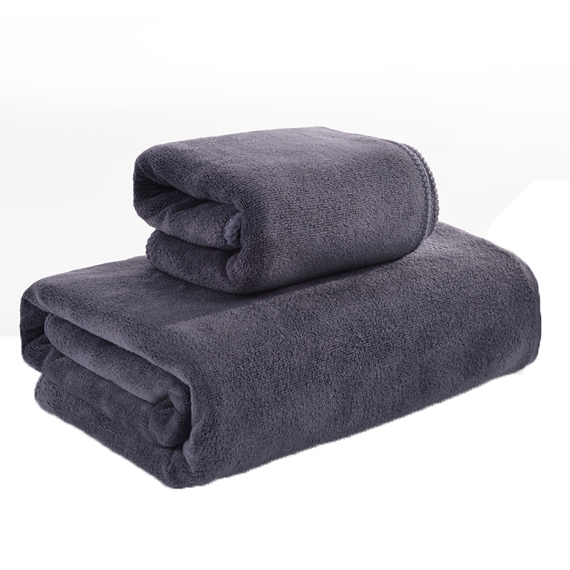 Bath towel Towel set Household adult children men and women than pure cotton water absorption does not lose hair Soft beauty salon bed