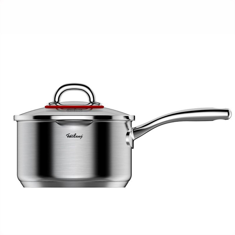 Fosslang Feslang 316 stainless steel milk pot baby food supplement cooking milk small pot instant noodles residue thickening 16 18