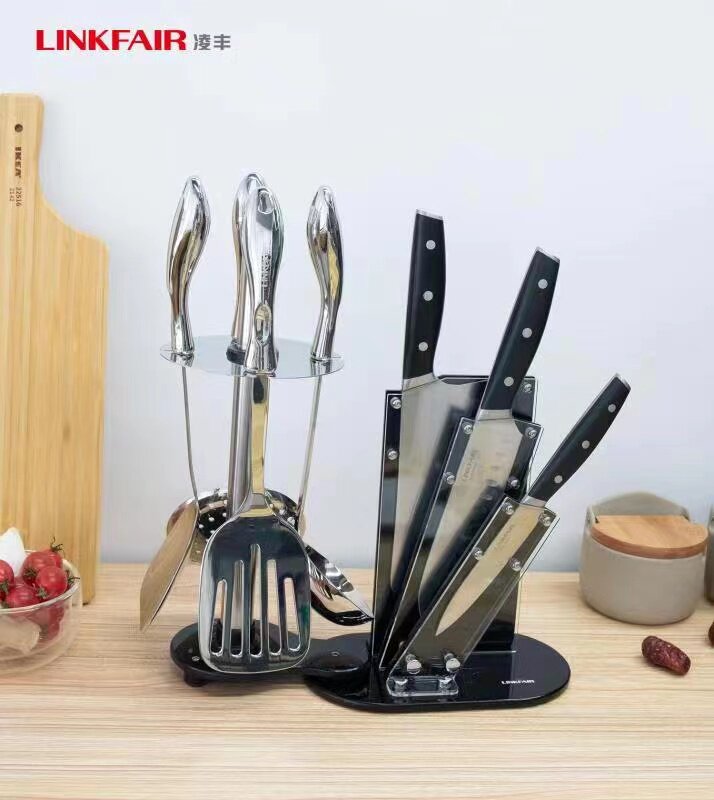 Lingfeng Linkfair Loben cookware 304 stainless steel kitchenware shovel scramble kitchenware kitchenware kitchen spoon leak spoon