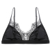 Đóng Diary Sexy Eyelash ren Slim Không thép Vòng Không Sponge Bra Underwear Womens Summer Thin Bralette. 