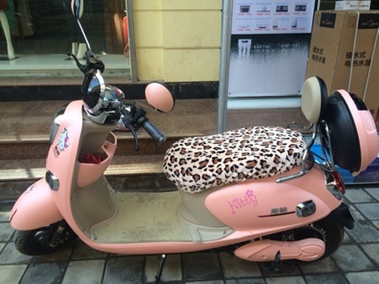 Rùa nhỏ Vua Xe Điện Cushion Cover 125 Scooter Seat Cover Pin Car Seat Cover Tổ Ong Kem Chống Nắng Mùa Hè bọc yên xe máy