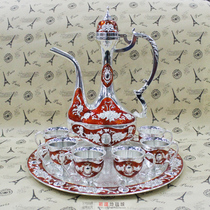 Russian Eurostyle Palace Winewine Jug Wine Glass Tea Set Wine Furniture House Swing Furnishing Upscale Business Gifts