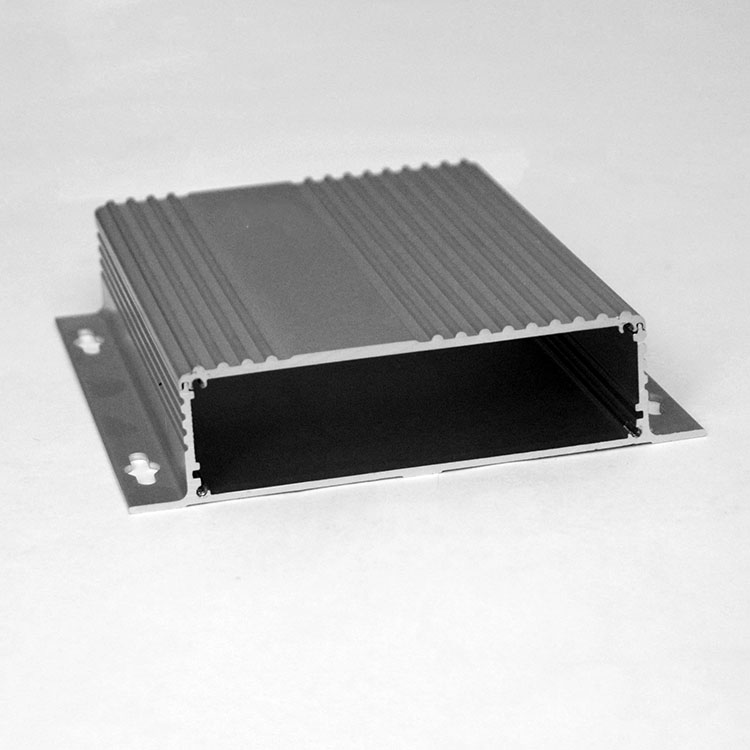 Aluminium alloy housing aluminium extrusion material main casing case shell power amplifier case aluminium case aluminium case DIY meter power supply shell 147x36