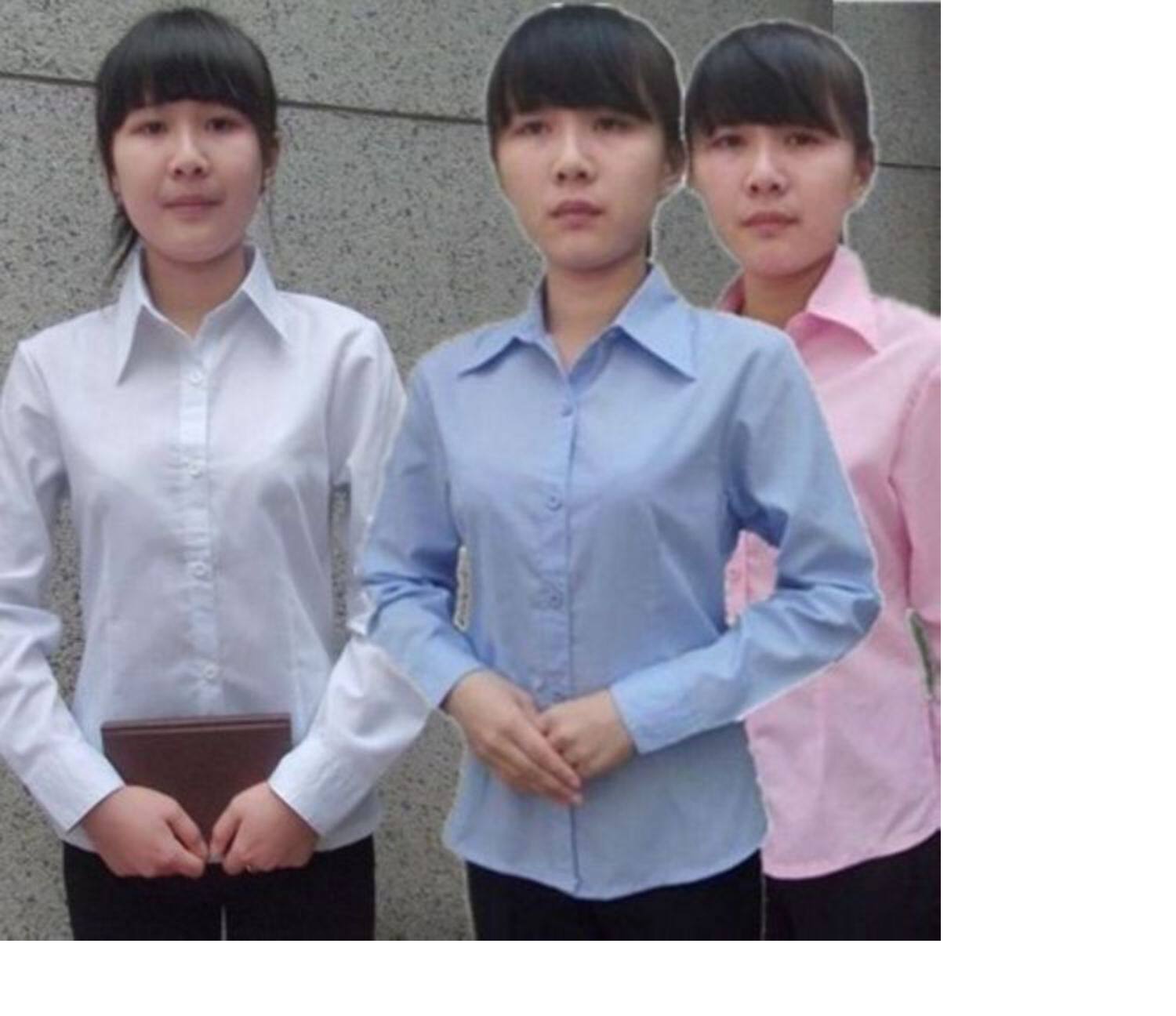 Белая лазурная рубашка, розовый лонгслив, комбинезон 