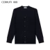 CERRUTI 1881 áo len nam công sở giản dị với áo len dệt kim màu sắc C37I5EI011 - Cardigan Cardigan