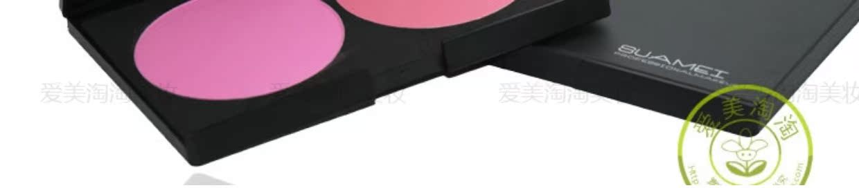 Shamei sửa chữa năng lực bánh / má hồng kết hợp bảng đỏ mặt hai màu đỏ mặt đĩa studio nghệ sĩ trang điểm màu sắc đặc biệt tốt - Blush / Cochineal má hồng the face shop