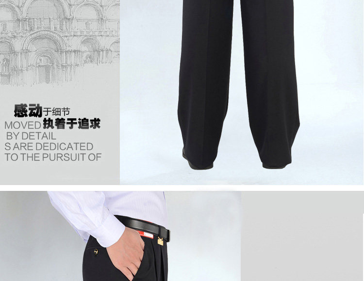 Pantalon en vrac en laine pour été - Ref 1470728 Image 37