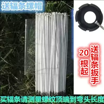 20 14k14G thick bicycle spokes carbon steel stainless steel mountain bike folding strip steel wire