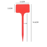 Горшечный горшечный зеленый растение цветочный бренд Садоводная метка водонепроницаемый логотип, такой как толстый цвет 5 -го поколения пластиковое письмо