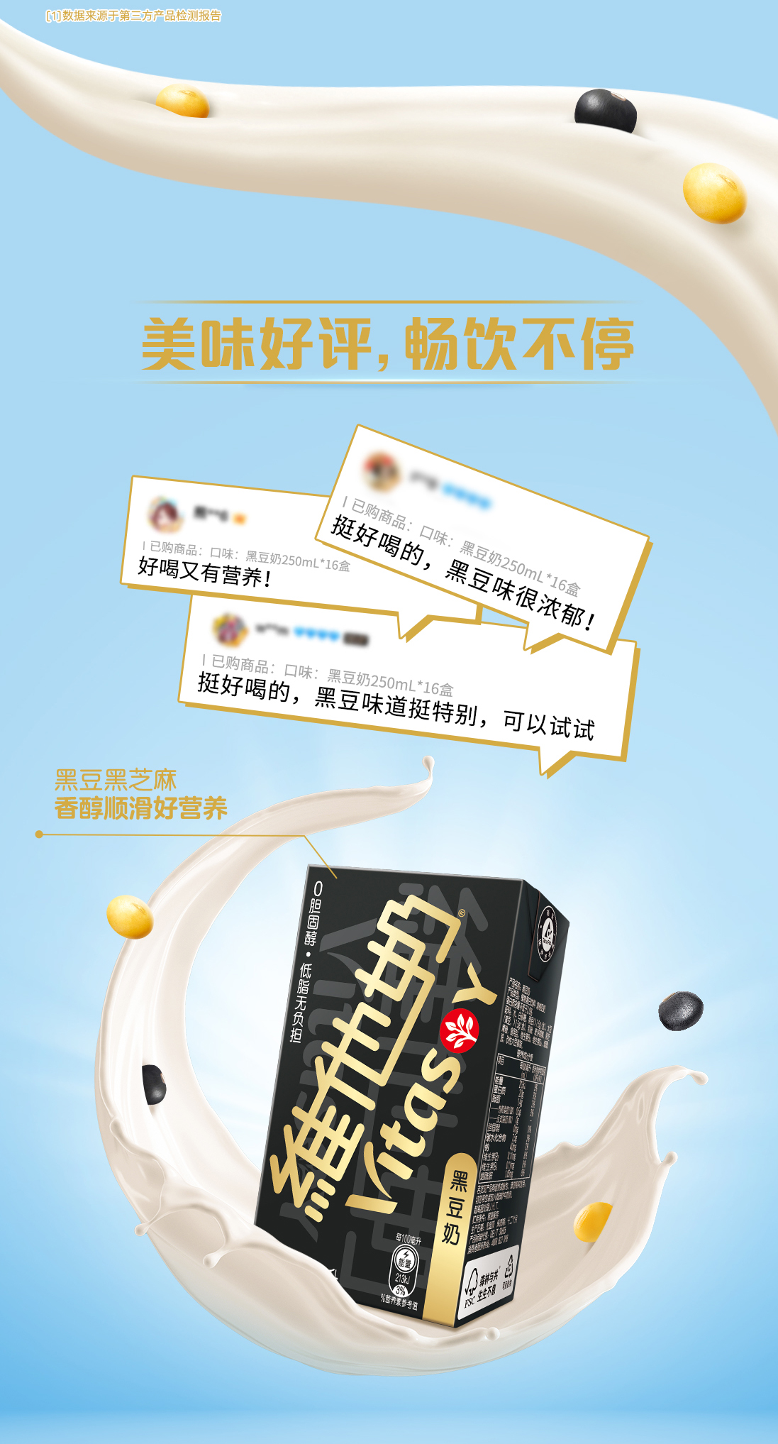 itasoy维他奶黑豆奶 250ml*24盒 图2