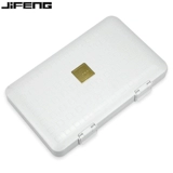 Джифенг Муссон Сигар Водонепроницаемая портативная пять -бранчочные кухни деревянные уплотнения сигар -коробка увлажняет мягкую коробку с сигаретой коробки