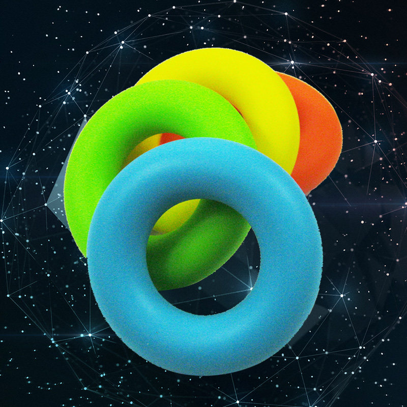 Silicone Grip grip Grip Ring Ball for men and women Elderly rehabilitation Training finger massage Exercise Hand arm power equipment