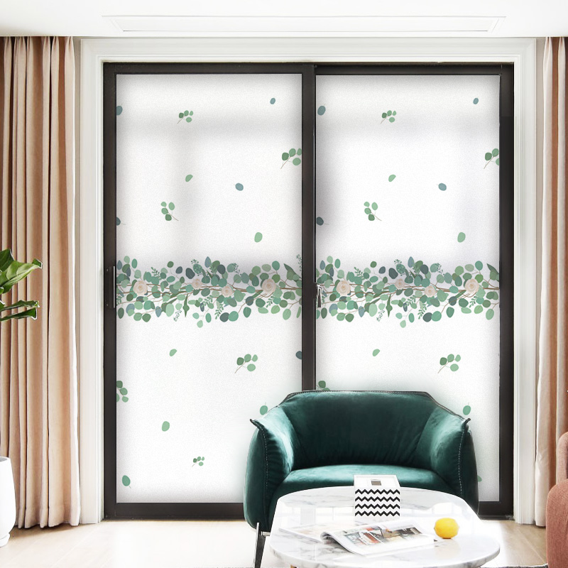 Meet Sunny Frosted Static Glass Cling Film No Glue Dining Room MAKEUP ROOM BALCONY GLASS RAMEN RAMEN STICKER