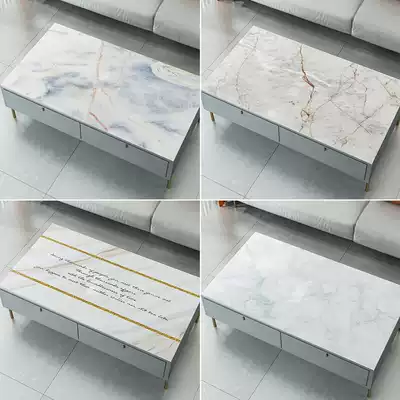 Household living room coffee table mat tablecloth soft glass waterproof, oil-proof and anti-scalding Nordic ins style leave-in PVC table mat