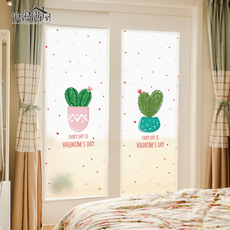 Наклейки на стекло Спальня окно стекло