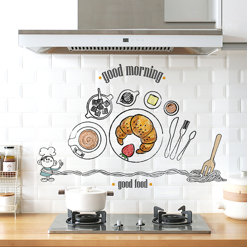 厨房防油贴纸耐高温