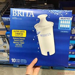 원래 미국 BRITA 독일 미국 버전 플러스 버전 필터 포트 독일 1세대 범용 필터 요소 10 팩