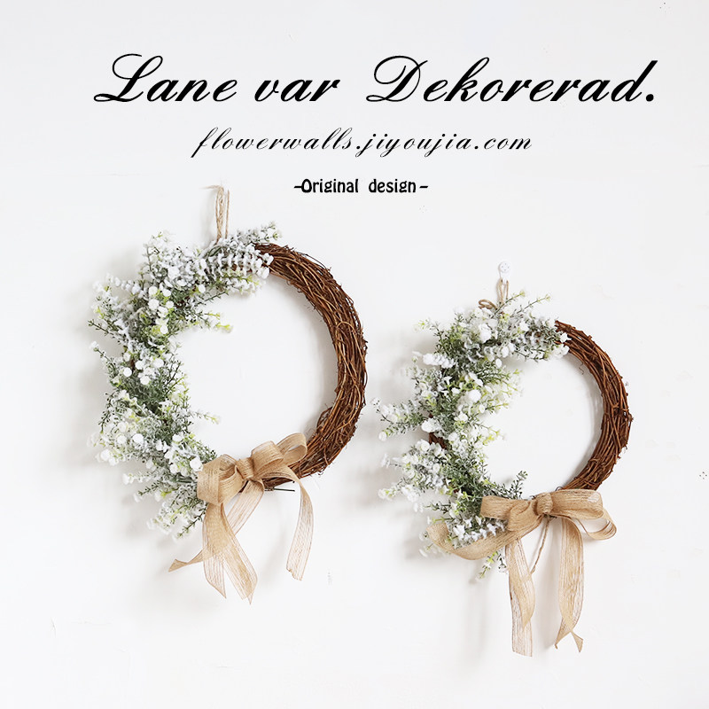 Sen Ensemble Full Of Stars Flower Rings Wall Decoration Emulation Flowers Fake Flowers Korean Wedding Birthday BIRTHDAY Background Shooting